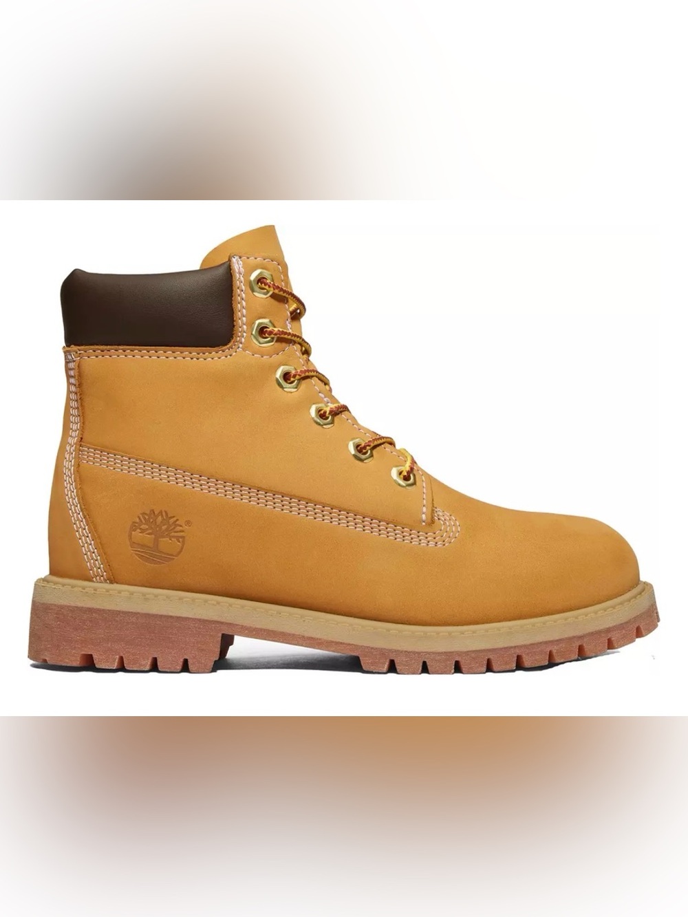 TIMBERLAND 6” Waterproof Boots Youth Kids Sz 7M style 12909 outdoor Gorpcore